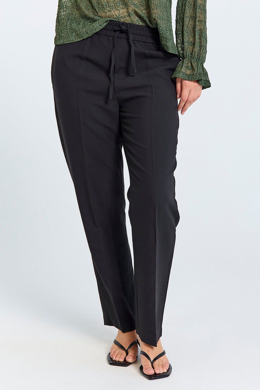 FQNADIA - PANTS - BLACK