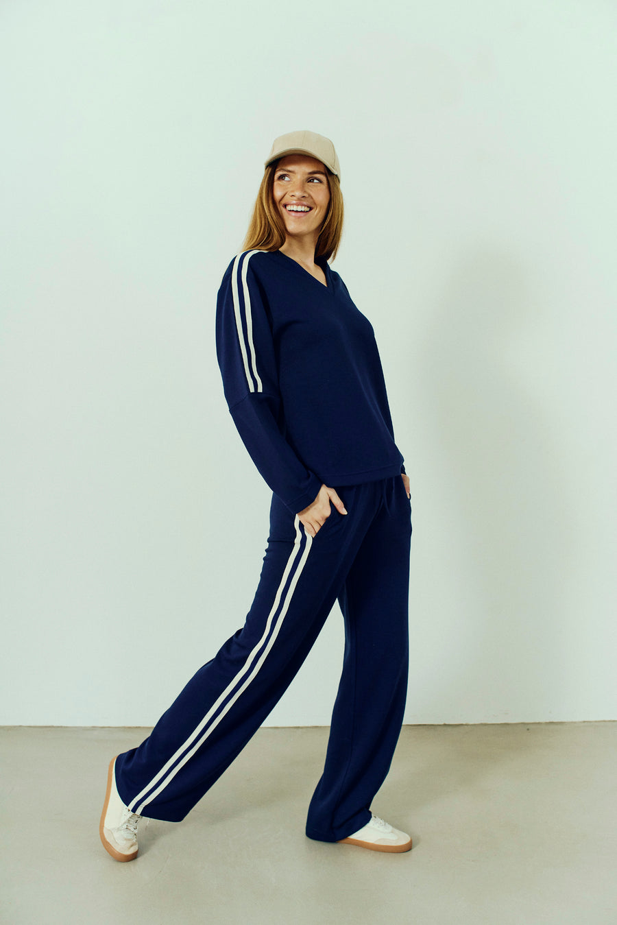 FQLUCINDA - PULLOVER - BLUE