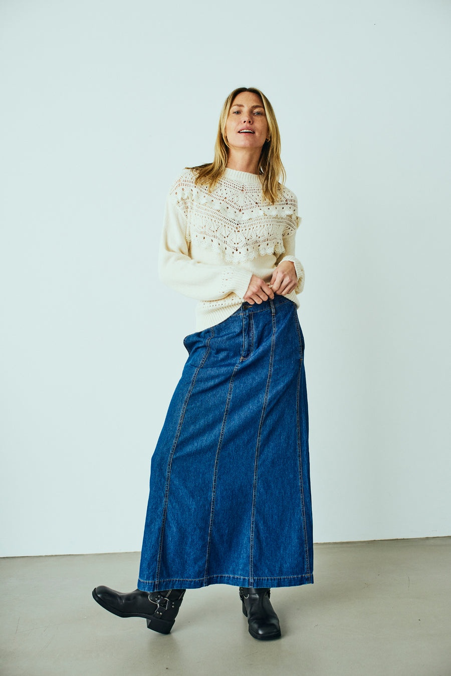 FQLisea - denimrok - blauw