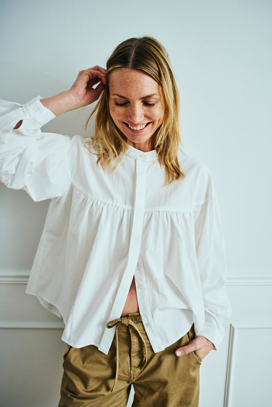 FQSILJE - SHIRT - WHITE