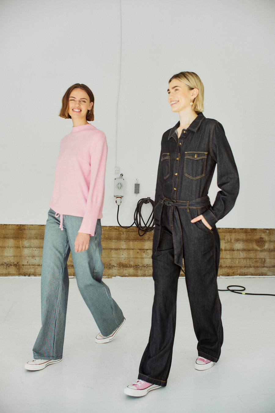 FQLISEA - JUMPSUIT - BLACK