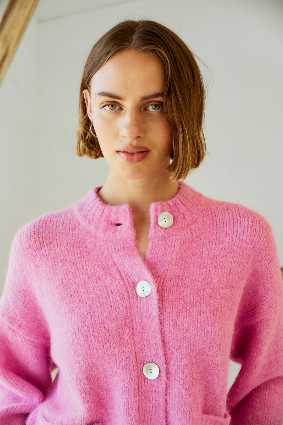 FQLOUISA - CARDIGAN - ROSE
