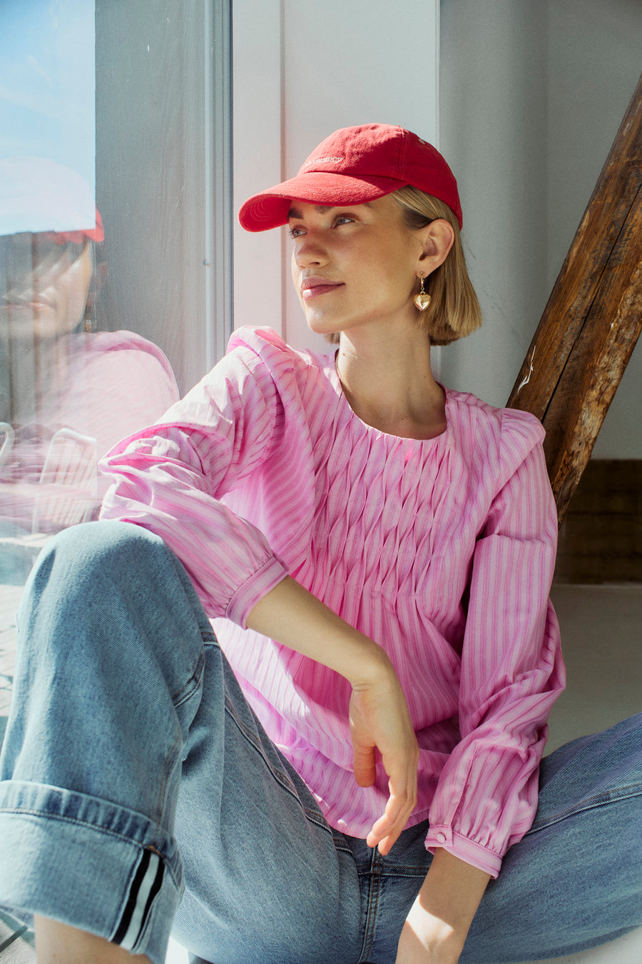 FQISA - BLOUSE - ROSE