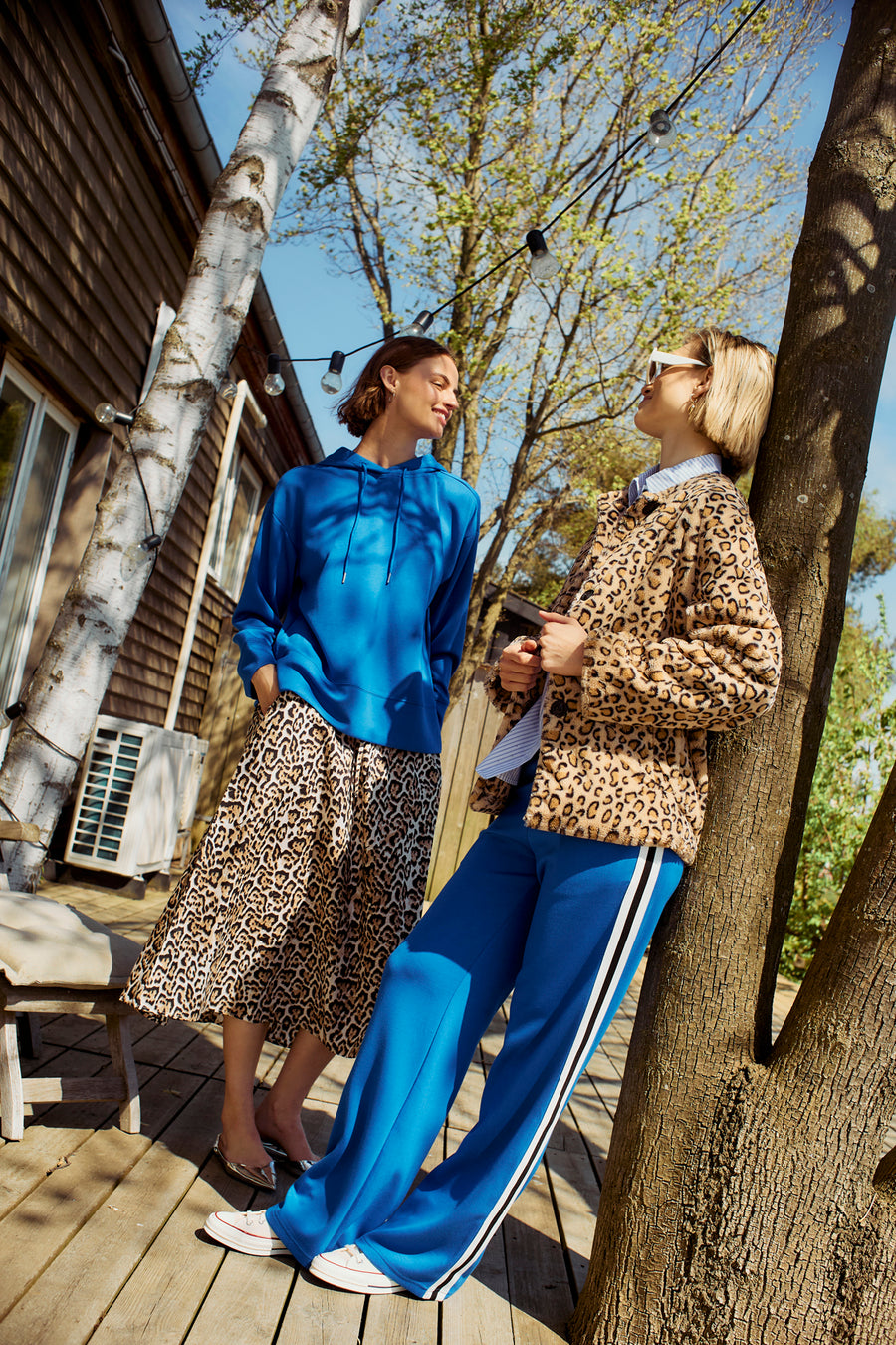 FQMALAY - SKIRT - LEOPARD