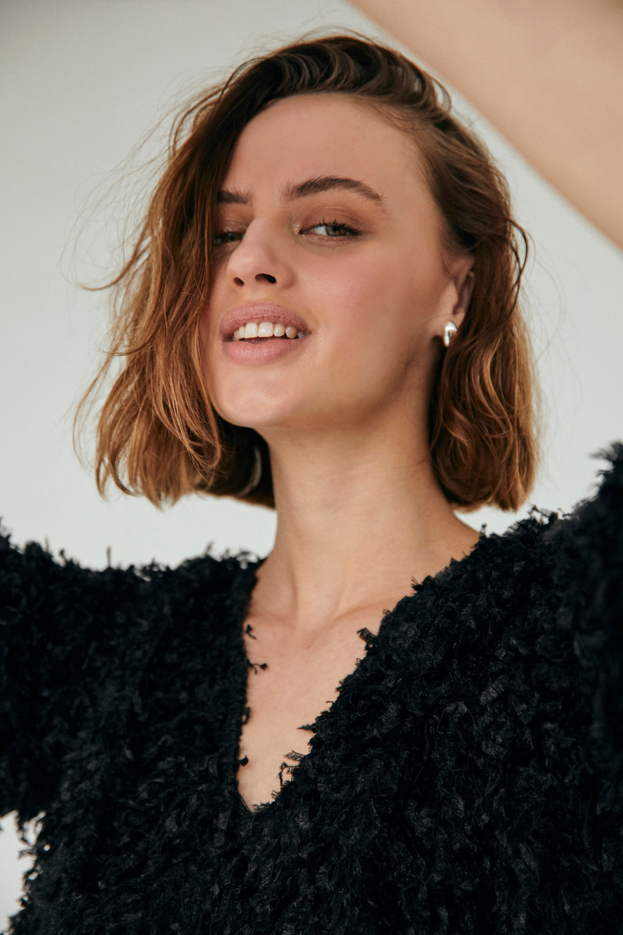 FQNOLA - BLOUSE - BLACK