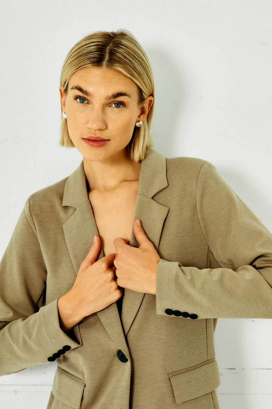 FQNANNI - BLAZER - BROWN