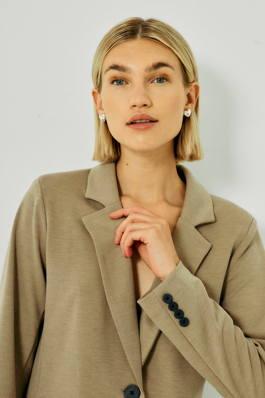 FQNANNI - BLAZER - BROWN