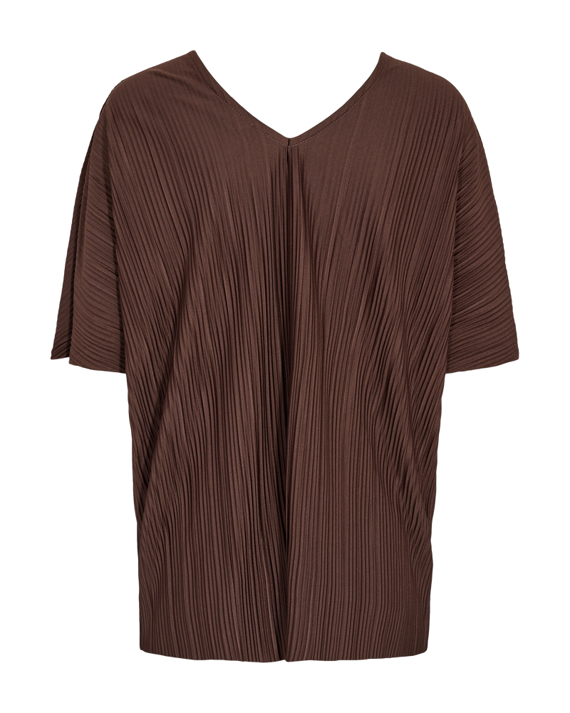 FQMORE-BLOUSE - BROWN