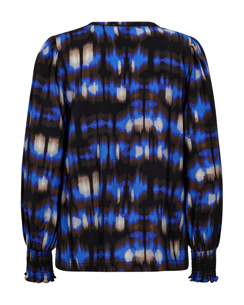 FQJULIE - SHIRT - BLACK AND BLUE