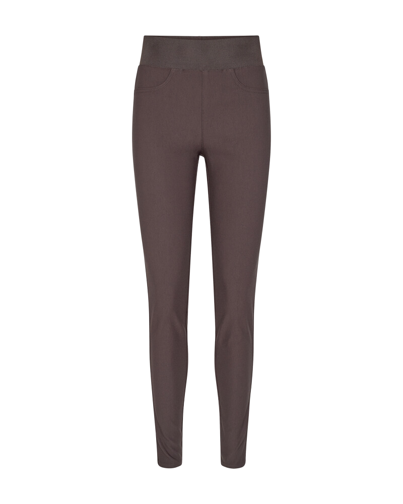 FQSHANTAL - POWER PANTS - BROWN