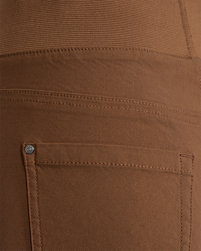 FQSHANTAL - POWER PANTS - BROWN