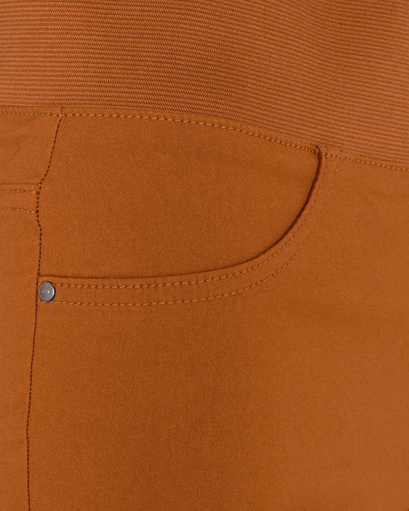 FQSHANTAL - POWER PANTS - BROWN