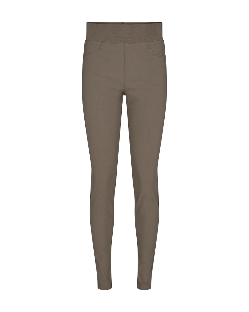 FQSHANTAL - POWER PANTS - BROWN