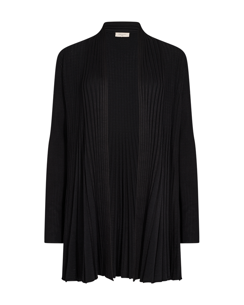 FQCLAUDISSE - LONG CARDIGAN - BLACK