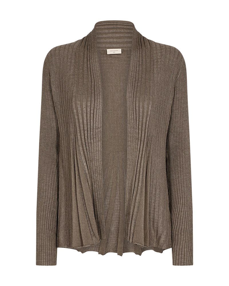 FQCLAUDISSE  - CARDIGAN - BROWN