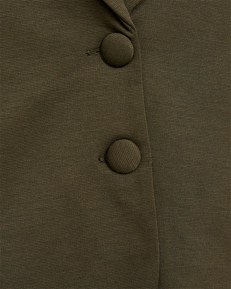 FQNANNI - FORM-FITTING BLAZER - GREEN