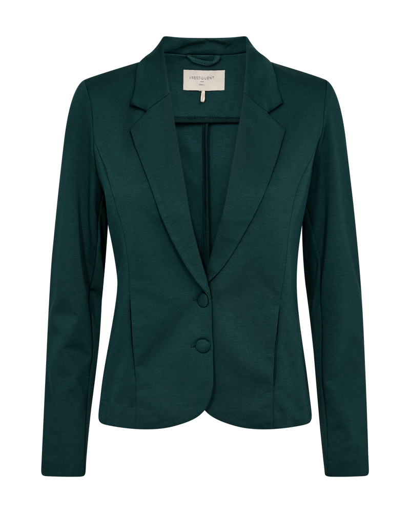 FQNANNI - FORM-FITTING BLAZER - GREEN