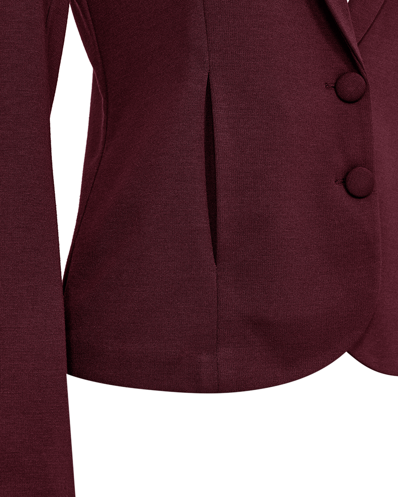 FQNANNI - FORM-FITTING BLAZER - RED