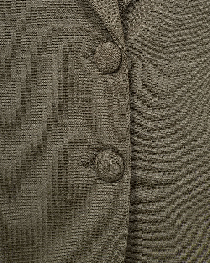 FQNANNI - FORM-FITTING BLAZER - GREEN