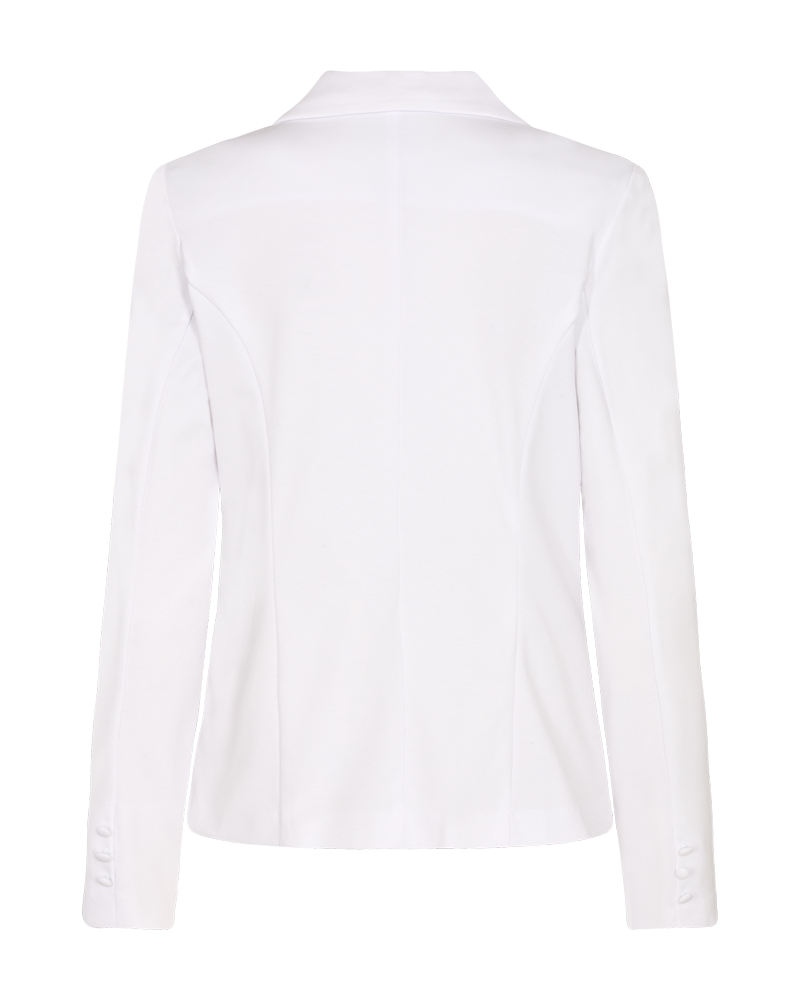 FQNANNI - FORM-FITTING BLAZER - WHITE