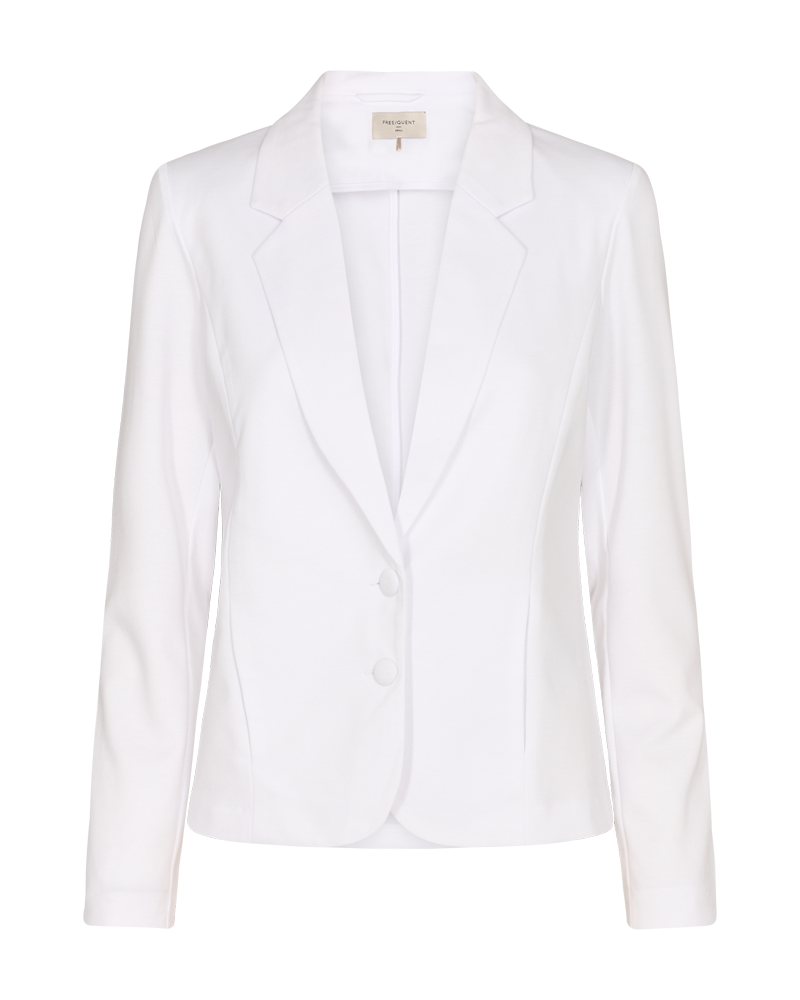 FQNANNI - FORM-FITTING BLAZER - WHITE