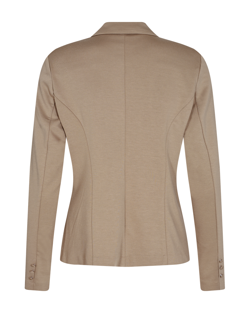 FQNANNI - FORM-FITTING BLAZER - BROWN
