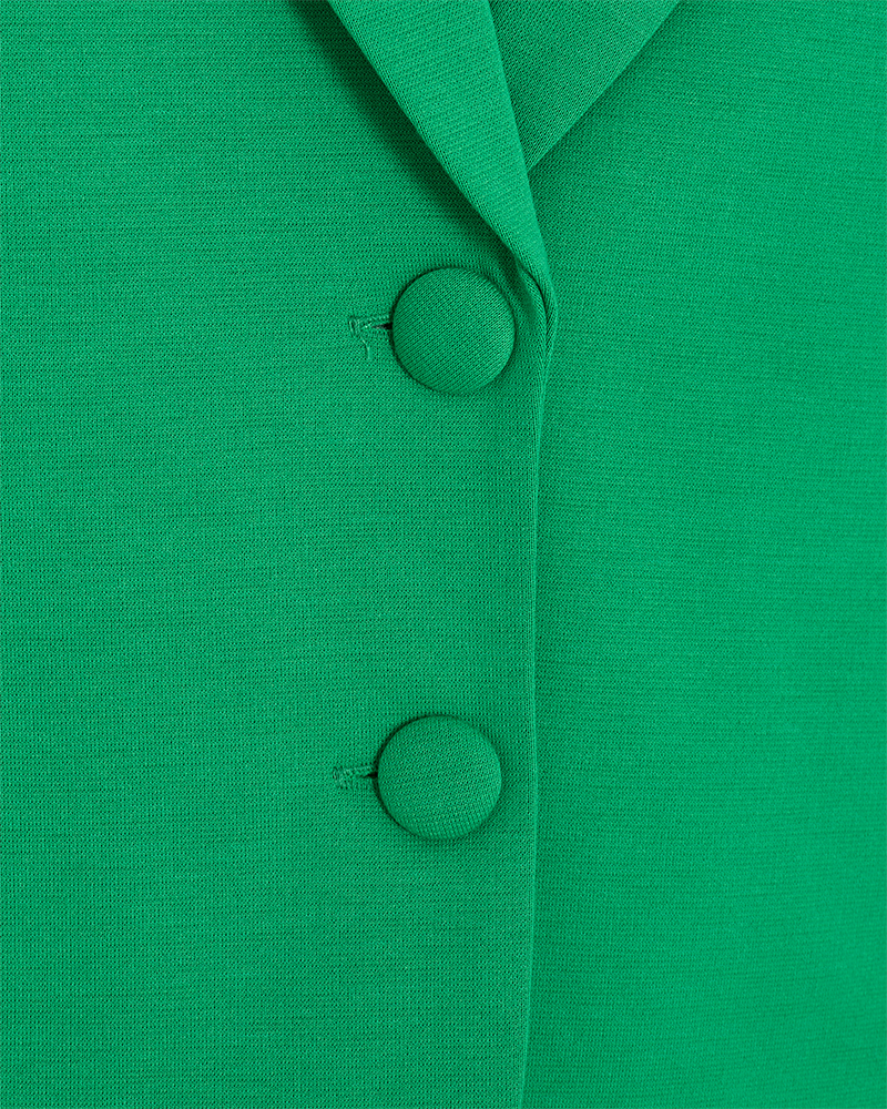 FQNANNI - FORM-FITTING BLAZER - GREEN