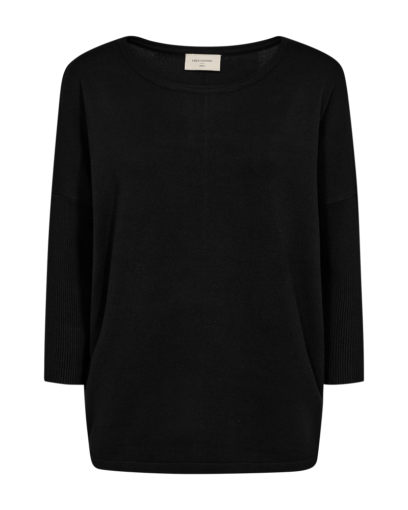 FQJONE - KNIT PULLOVER - BLACK