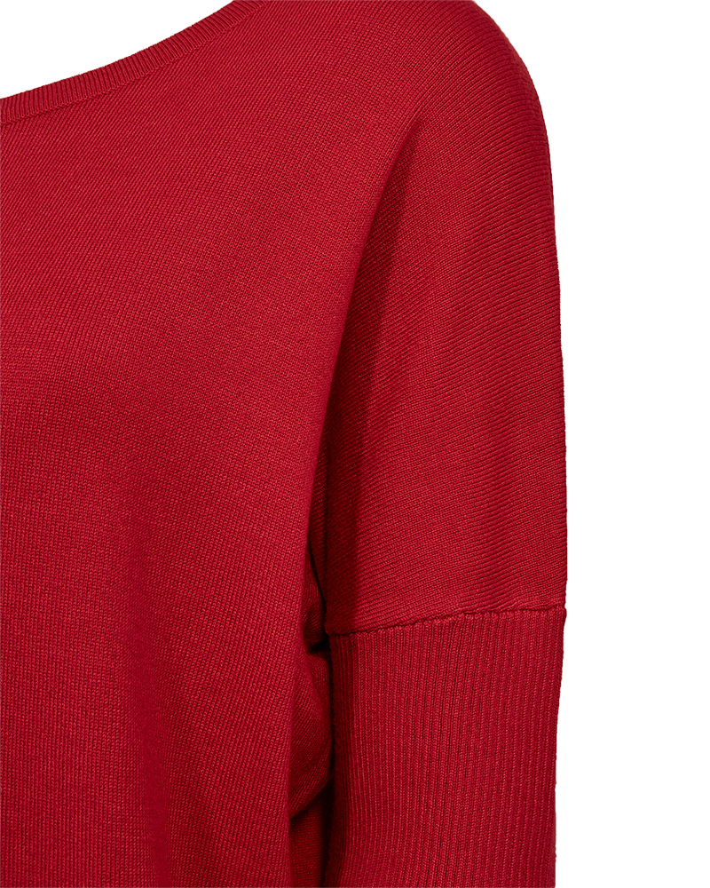 FQJONE - KNIT PULLOVER - RED