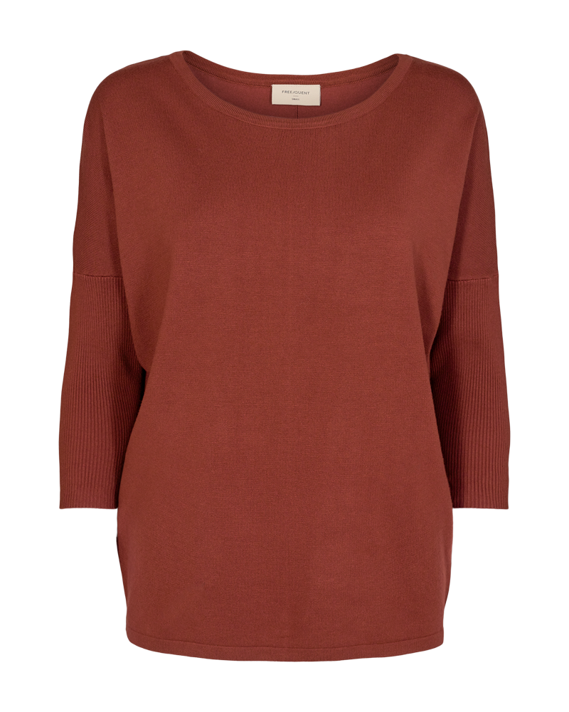 Fqjone - gebreide pullover - bruin