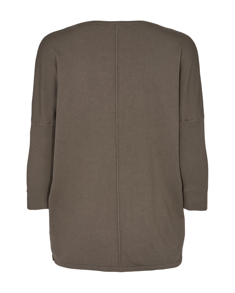 Fqjone - gebreide pullover - bruin