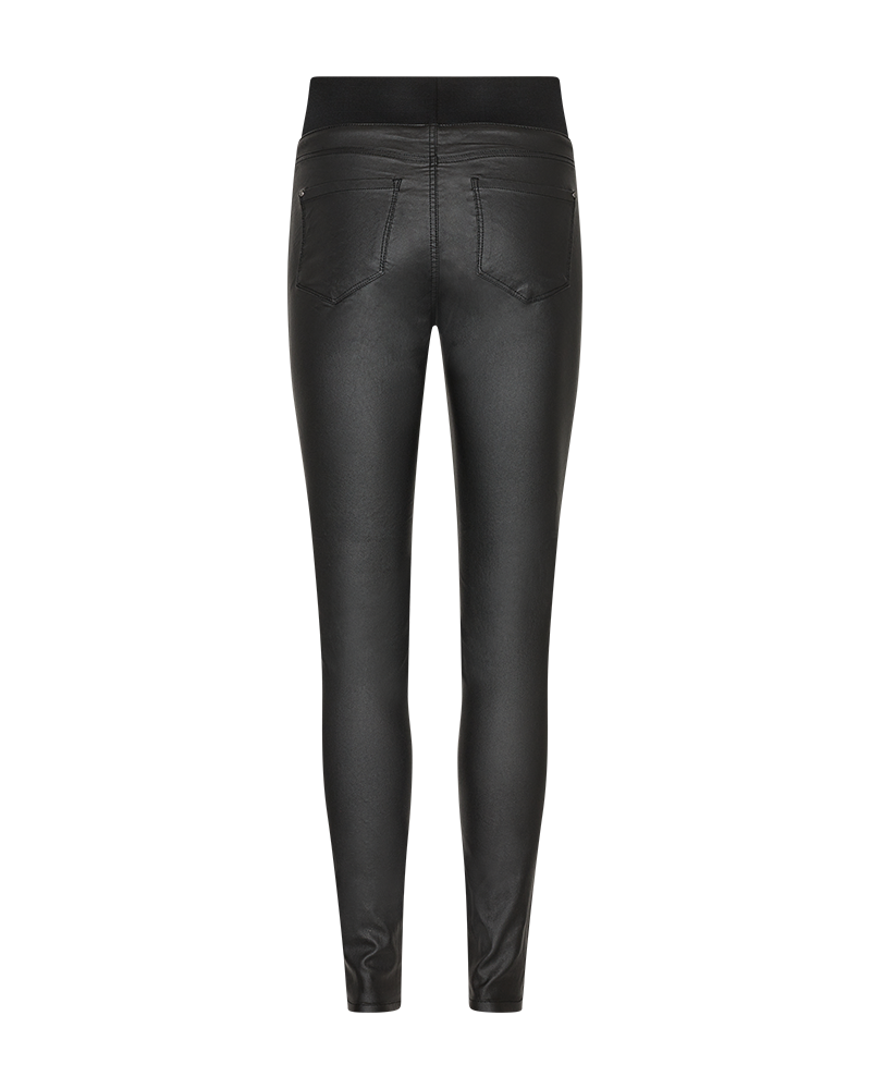 FQSHANTAL-COOPER - STRETCHY PANTS - BLACK