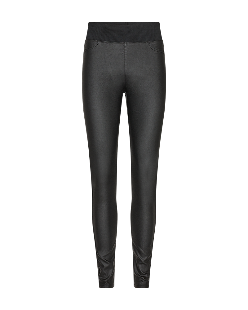 FQSHANTAL-COOPER - STRETCHY PANTS - BLACK