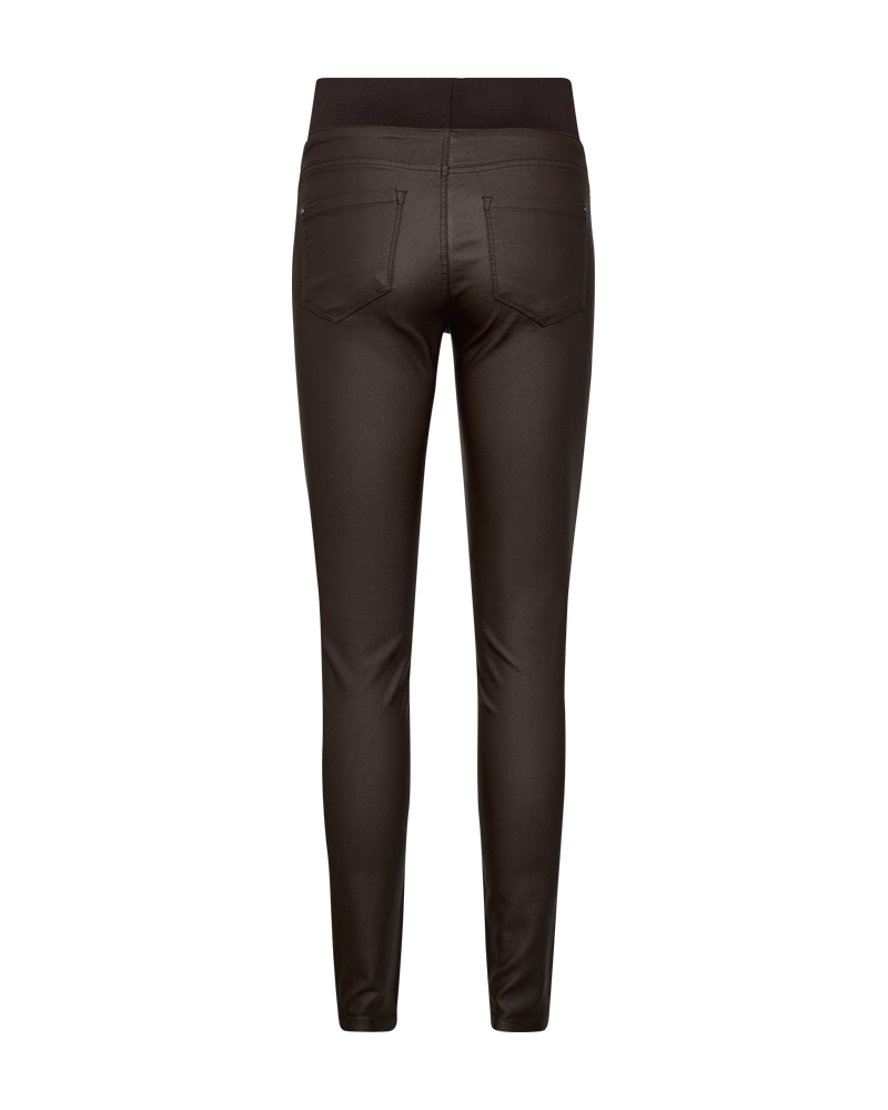 FQSHANTAL-COOPER - STRETCHY PANTS - BROWN