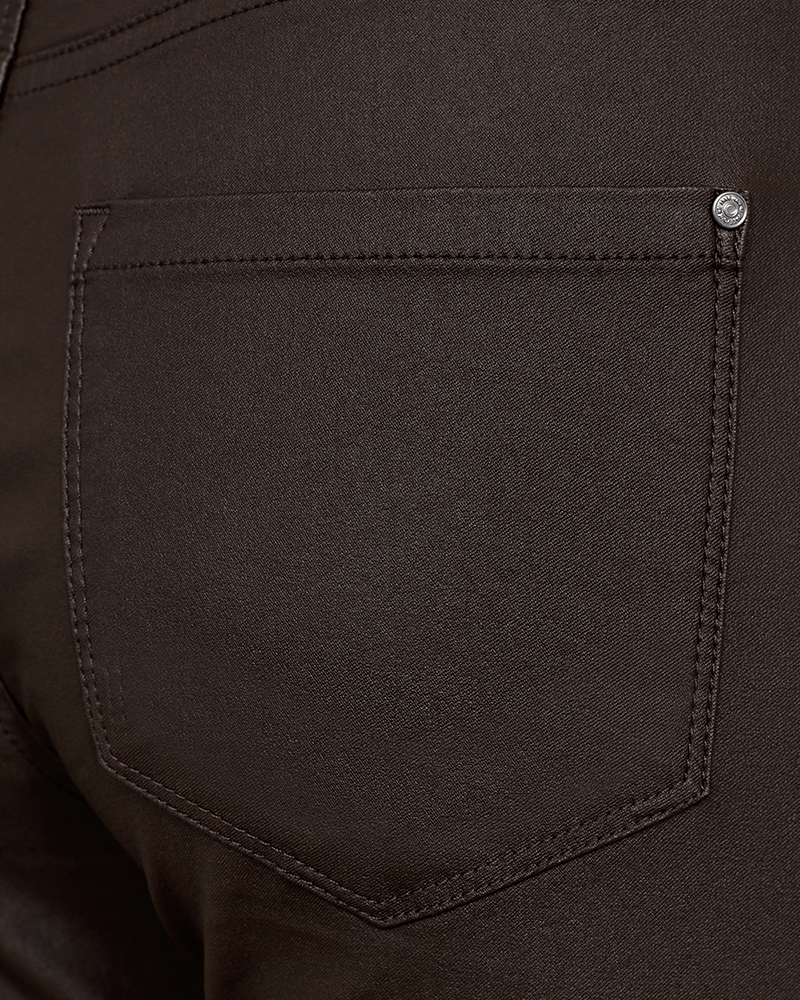 FQSHANTAL-COOPER - STRETCHY PANTS - BROWN