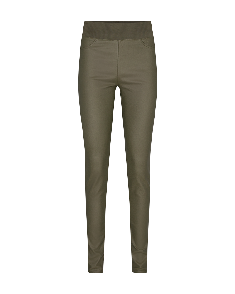 FQSHANTAL-COOPER - STRETCHY PANTS - GREEN