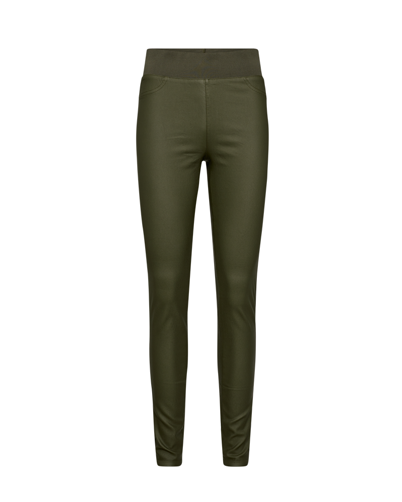 FQSHANTAL-COOPER - STRETCHY PANTS - GREEN
