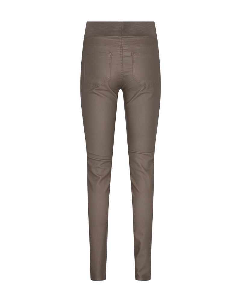 FQSHANTAL-COOPER - STRETCHY PANTS - BROWN