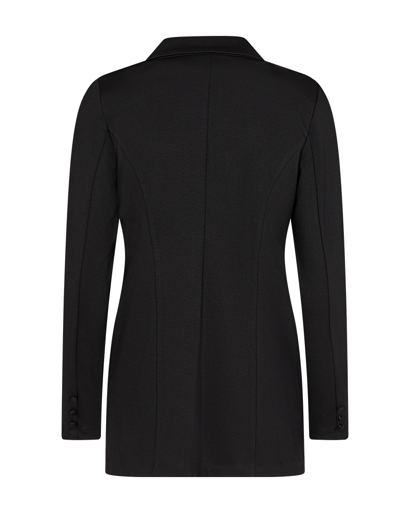 FQNANNI - Gebrachte lange blazer - zwart