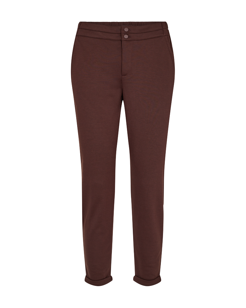 FQNANNI - ANKLE PANTS - BROWN