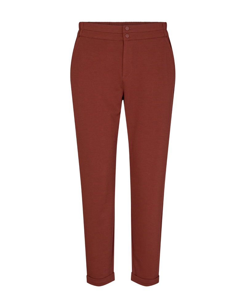 FQNANNI - ANKLE PANTS - BROWN