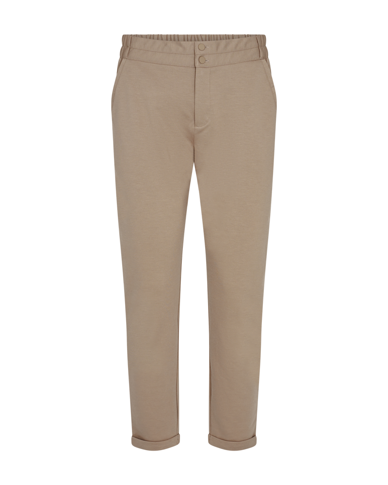 FQNANNI - ANKLE PANTS - BROWN