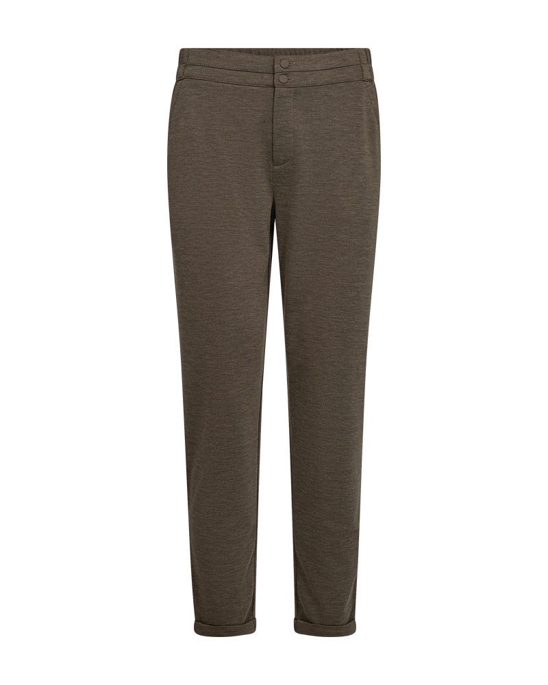 FQNANNI - ANKLE PANTS - BROWN