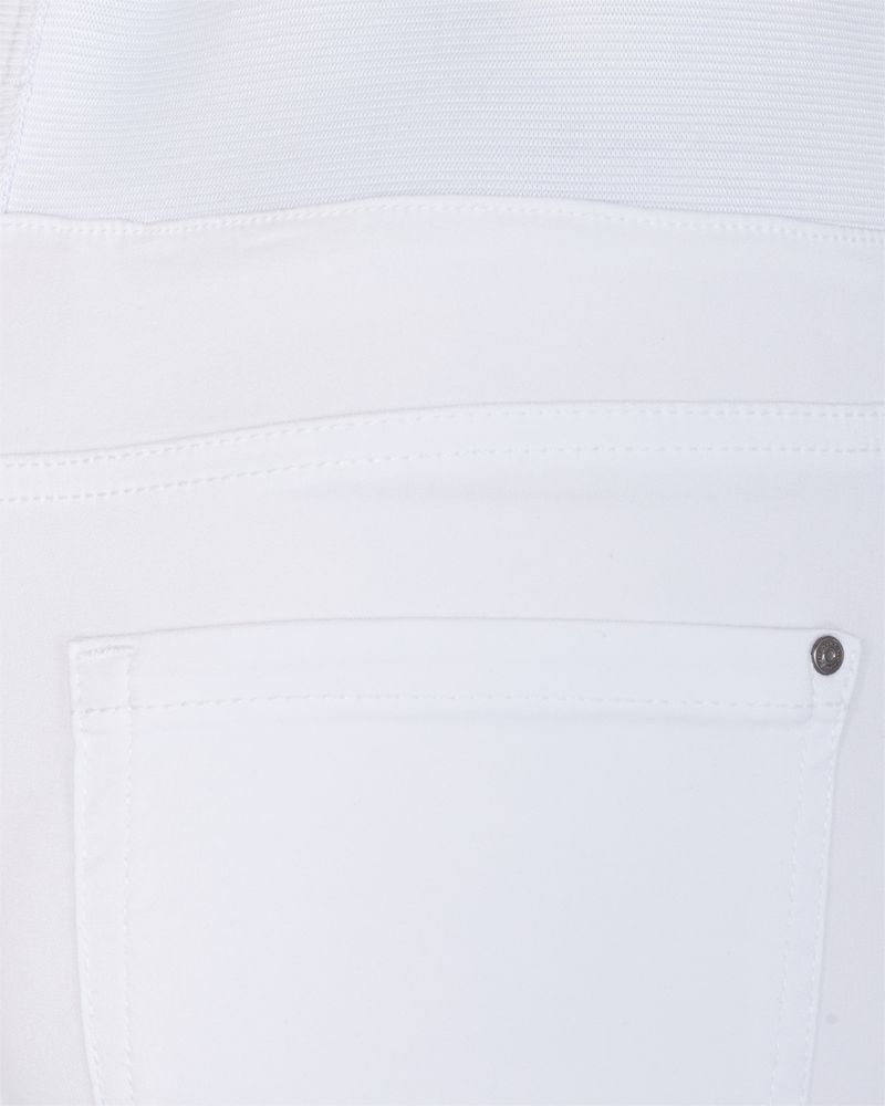 FQSHANTAL - POWER CAPRI PANTS - WHITE