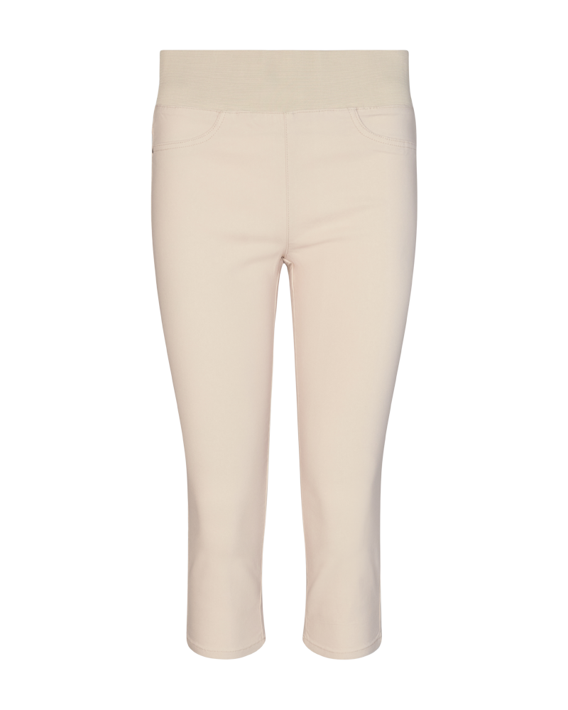 FQSHANTAL - POWER CAPRI PANTS - BEIGE