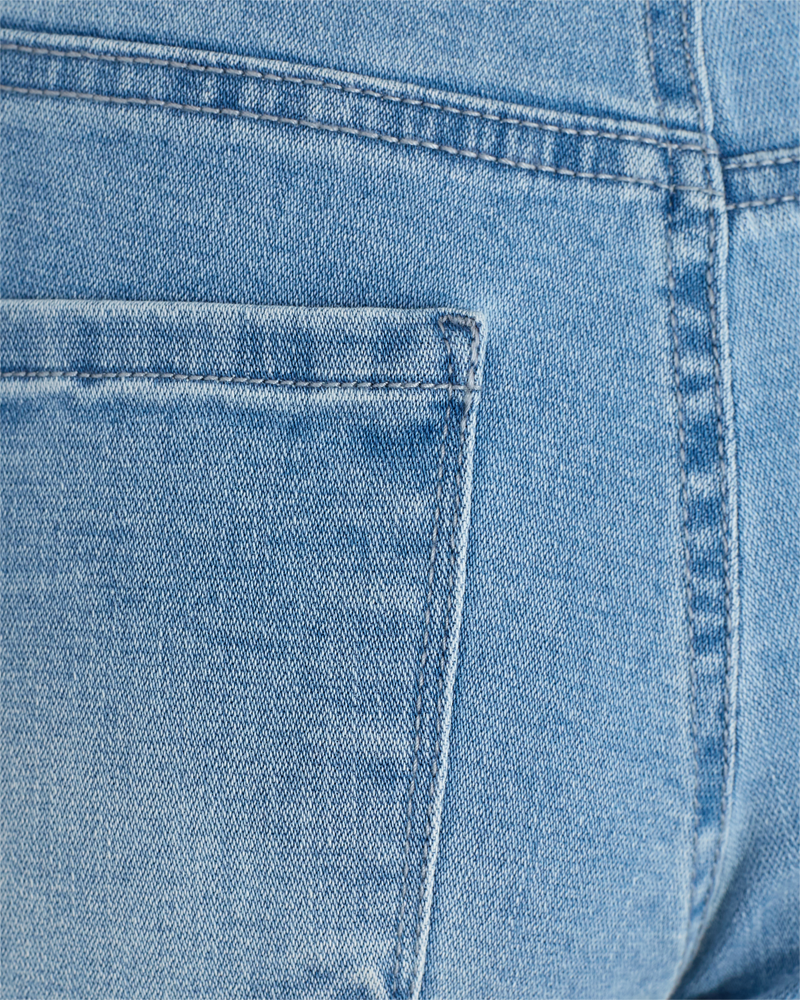 FQSHANTAL - CAPRI DENIM PANTS - BLUE