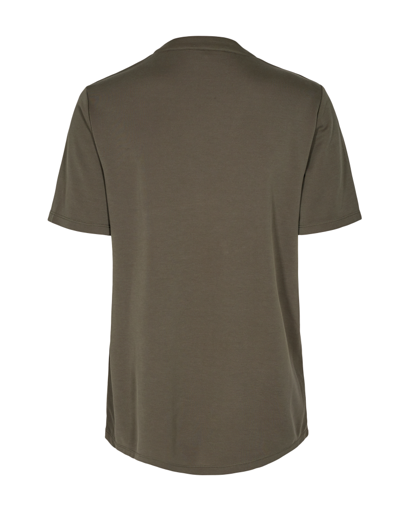FQYR - SHORT SLEEVED BLOUSE - GREEN