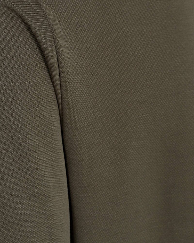 FQYR - SHORT SLEEVED BLOUSE - GREEN