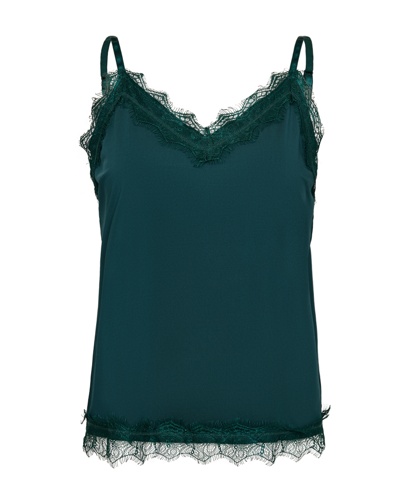 FQBICCO  -  LACE TOP - GREEN
