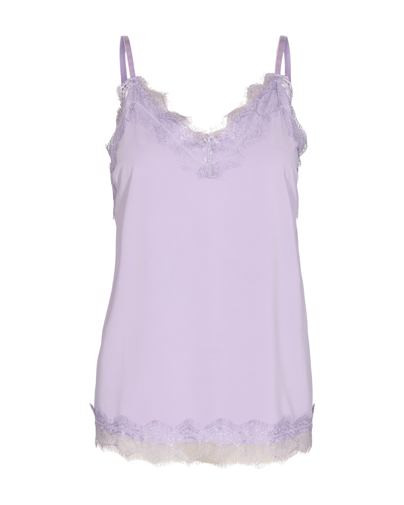 FQBICCO  -  LACE TOP - PURPLE